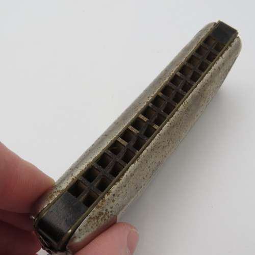 Woodwind & Harmonicas Vintage The Hohner band Curved harmonica C